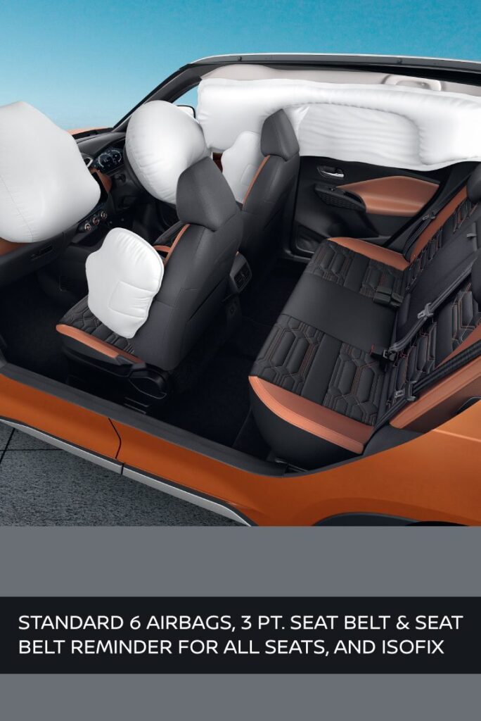 Nissan Magnite Airbags
