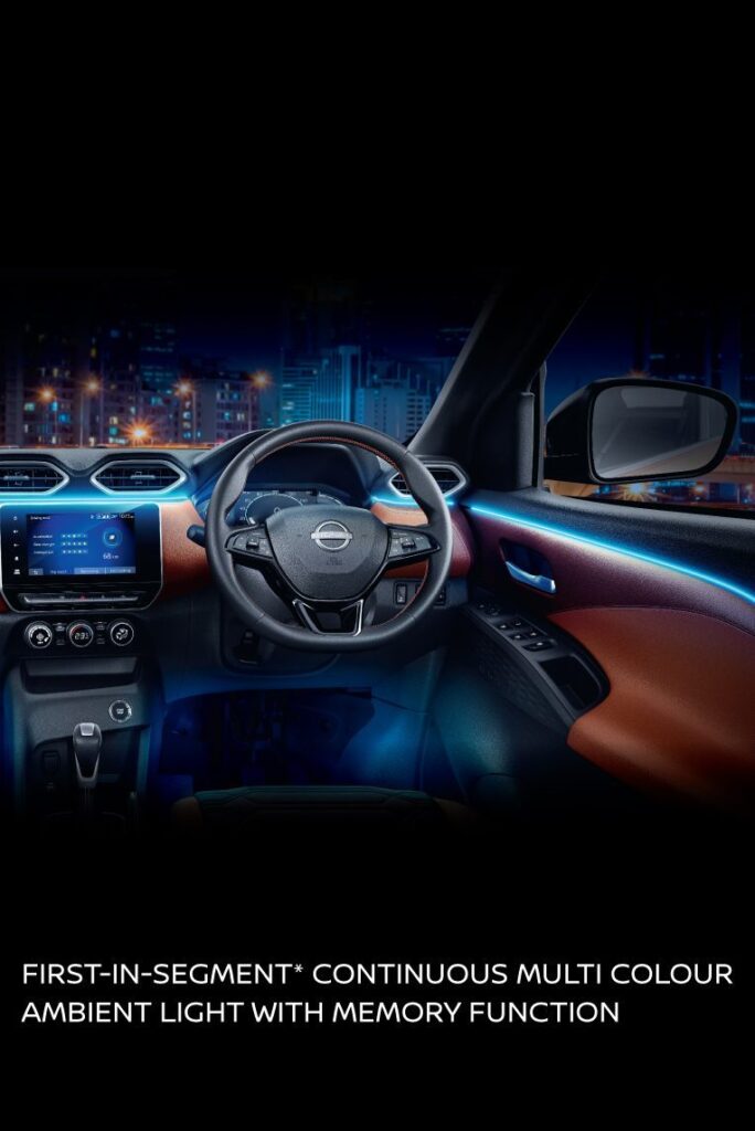Nissan Magnite interior