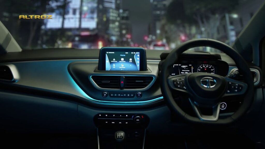 Tata Altroz Interior