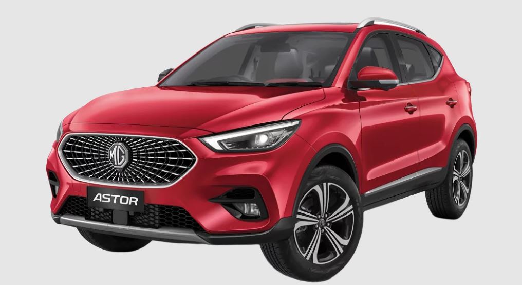 MG Astor Facelift