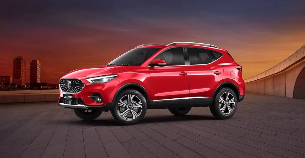 MG Astor Facelift 2025