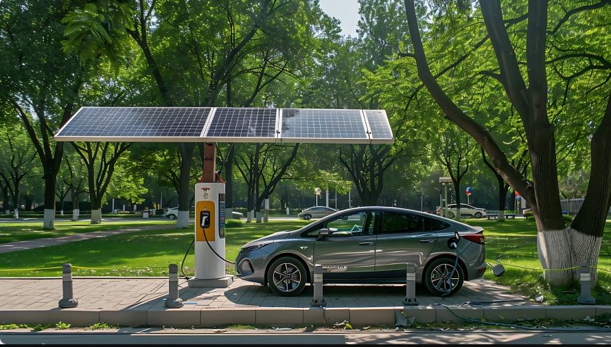 Solar Powered EV Charging